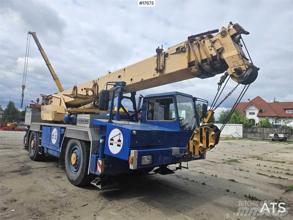 Liebherr LTM 1025 Всъдеходни кранове