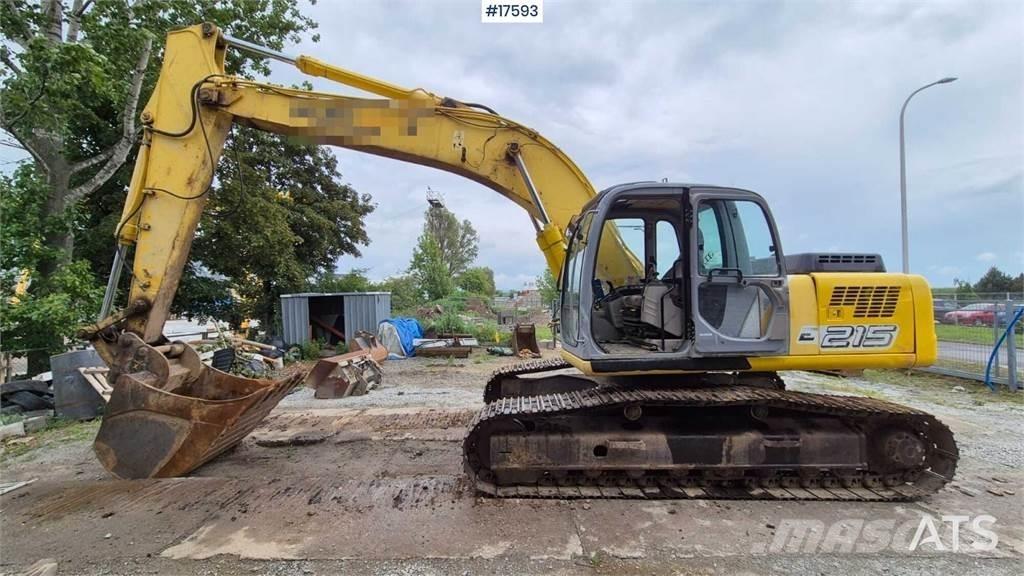 New Holland E215 Верижен екскаватор