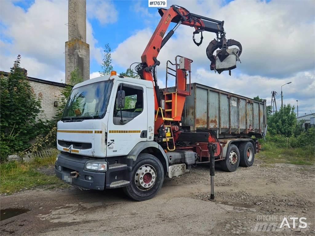 Renault Premium 340 Камиони с кран с кука