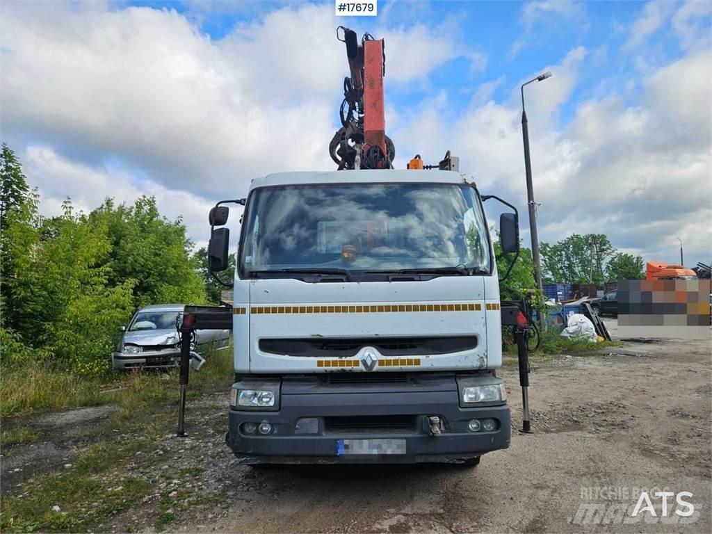 Renault Premium 340 Камиони с кран с кука