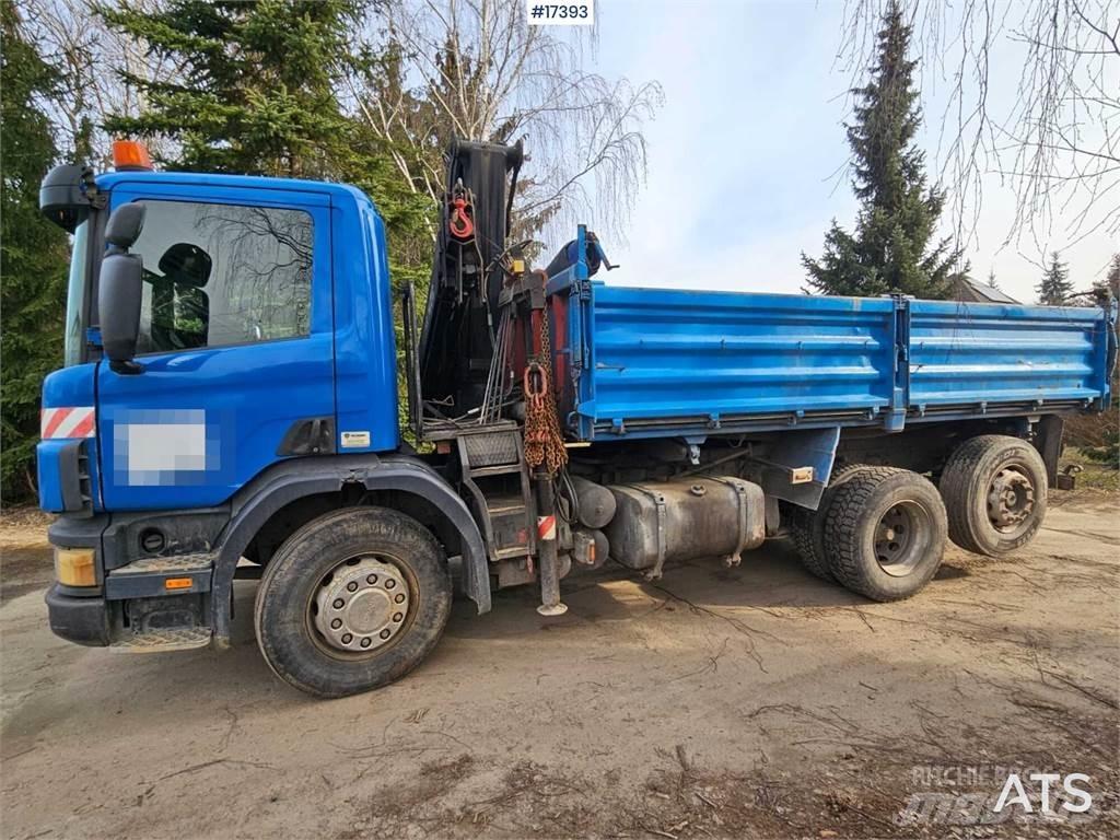 Scania 94G z HDS Автокранове
