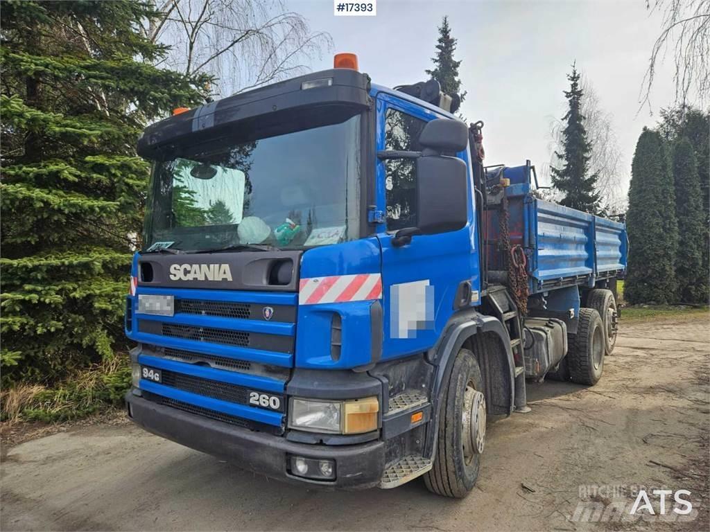 Scania 94G z HDS Автокранове