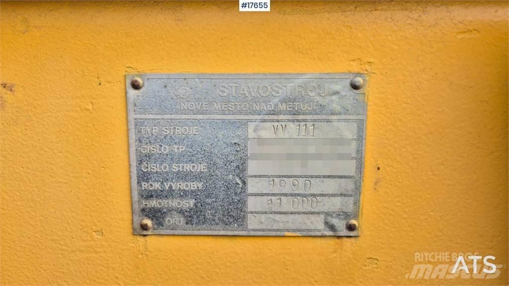 Stavostroj VV 111 Еднобарабанни ролки

