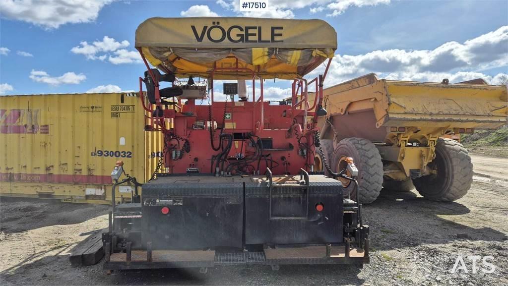 Vögele SUPER 1600 Машини за асфалт