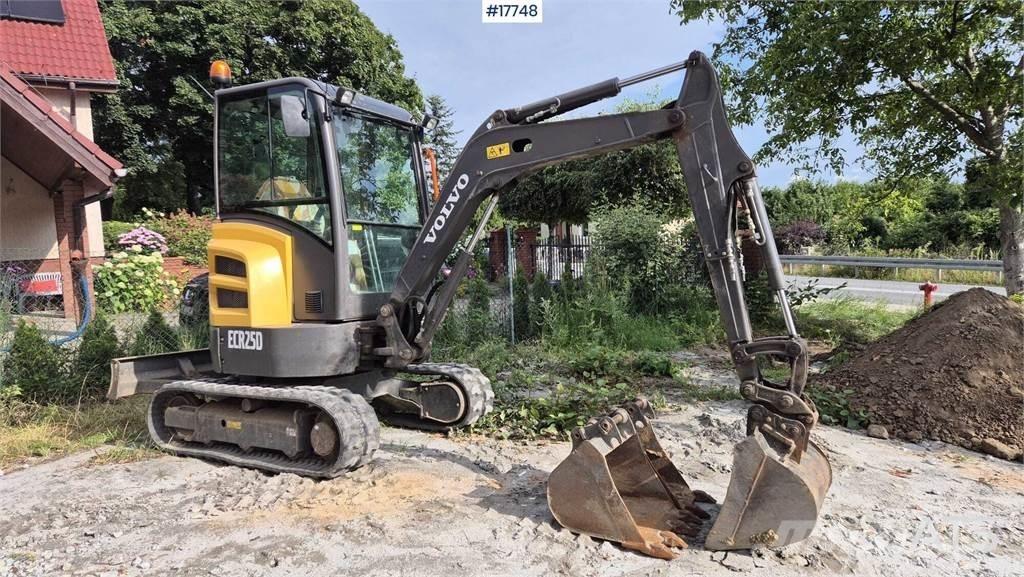Volvo ECR25D Мини екскаватори < 7 т