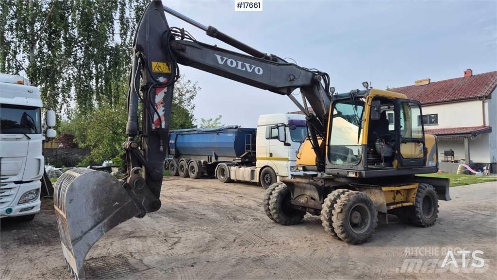 Volvo EW 160B Колесни екскаватори