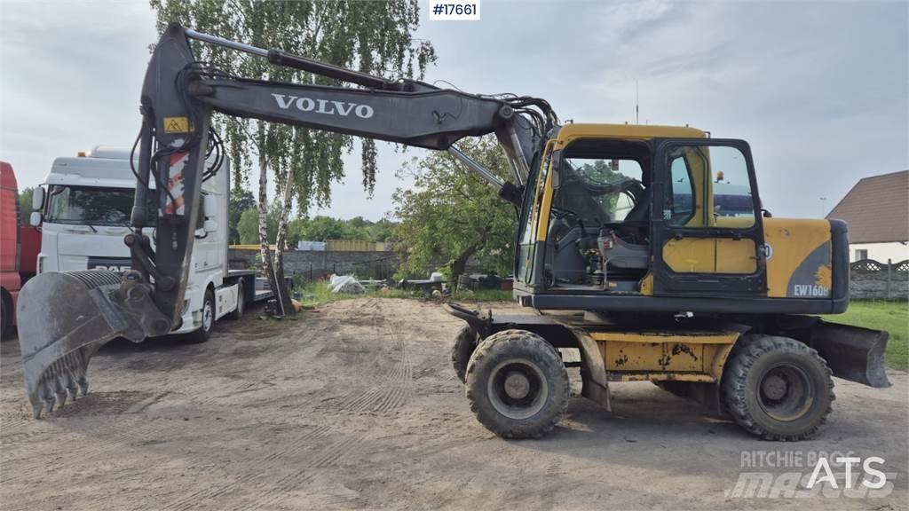 Volvo EW 160B Колесни екскаватори