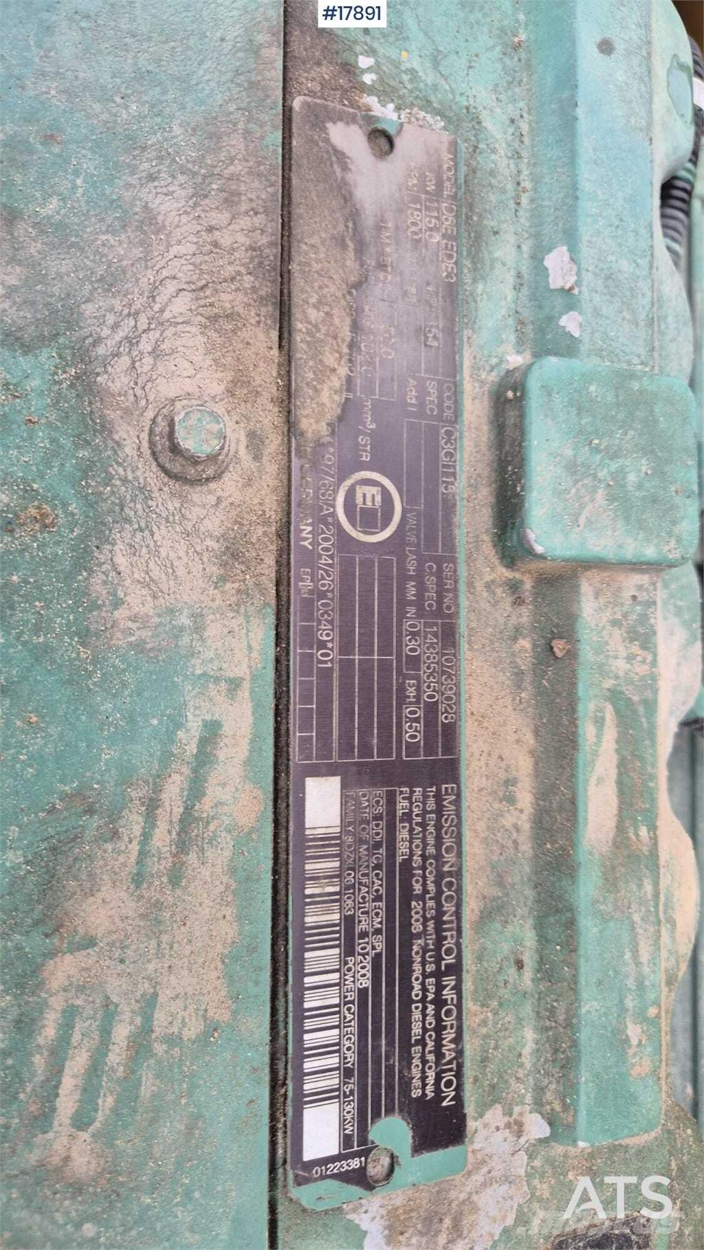 Volvo EW 160C Колесни екскаватори