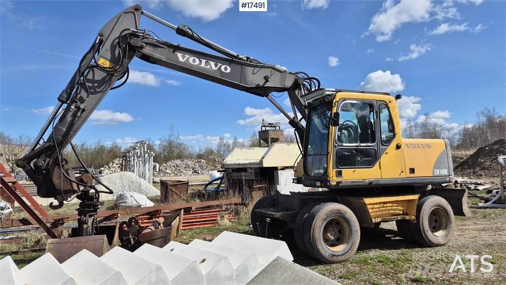 Volvo EW160B Колесни екскаватори