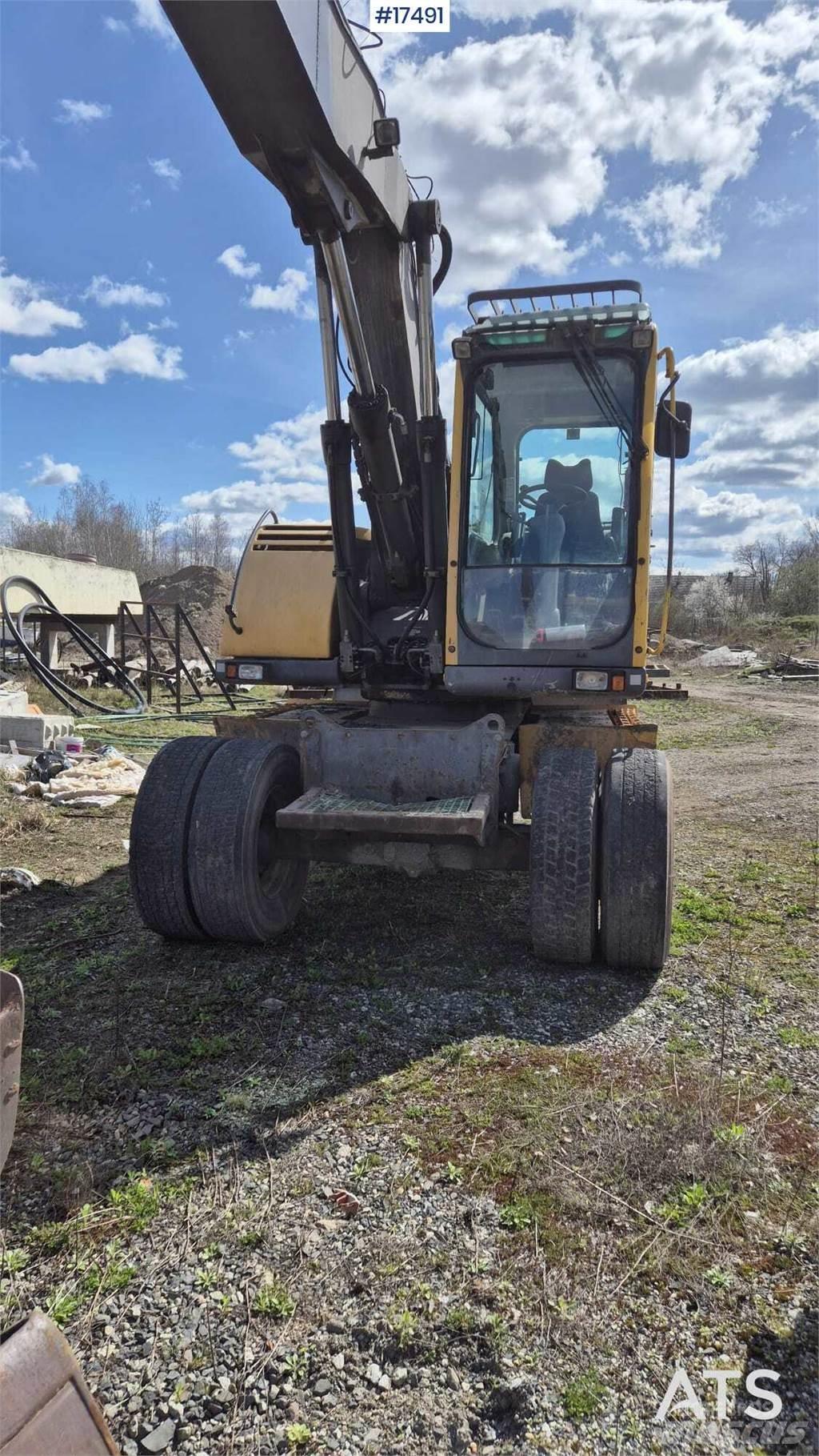 Volvo EW160B Колесни екскаватори