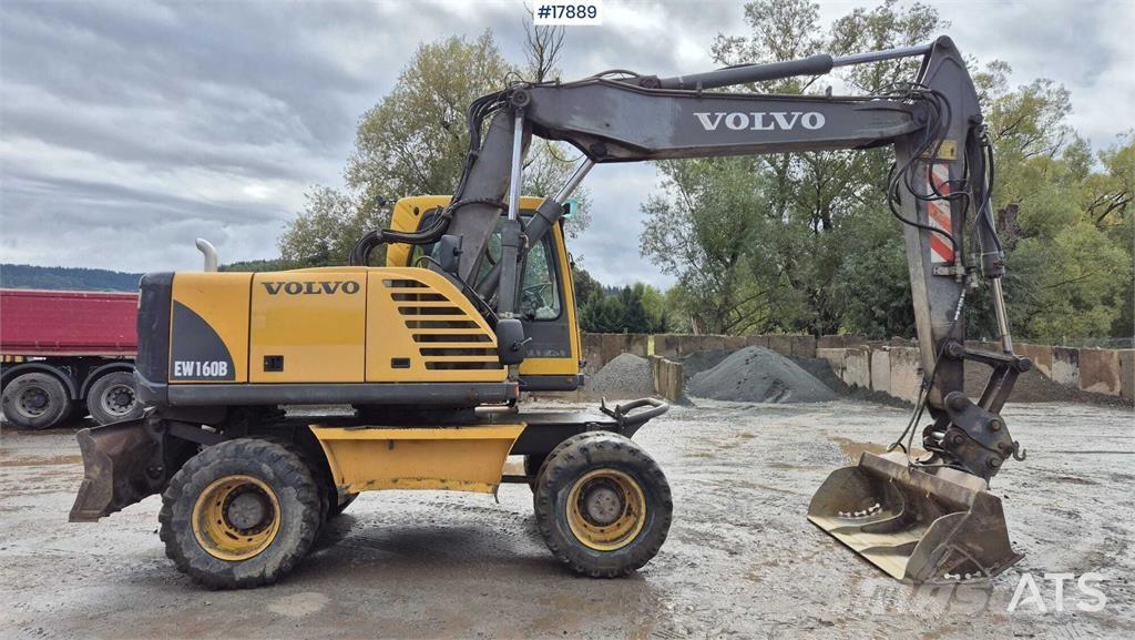 Volvo EW160B Колесни екскаватори