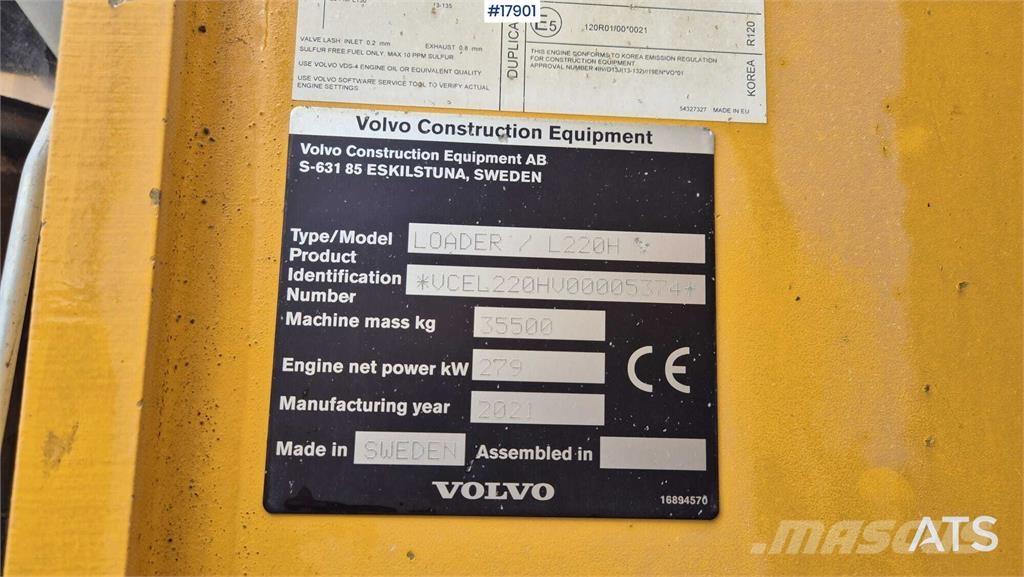 Volvo L220H Колесни товарачи