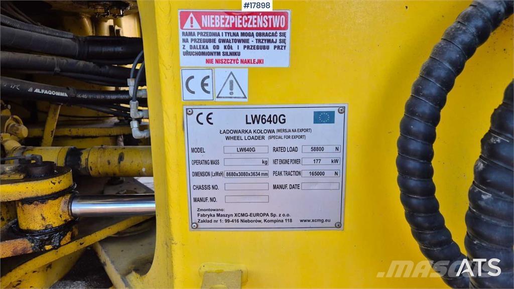 XCMG LW 640 G Колесни товарачи