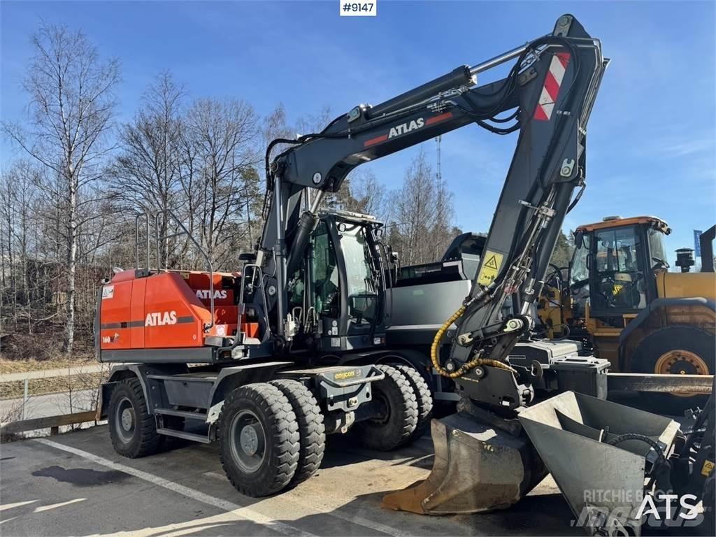 Atlas 160W Колесни екскаватори