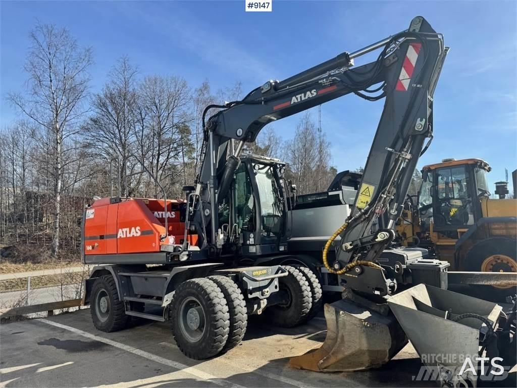Atlas 160W Колесни екскаватори