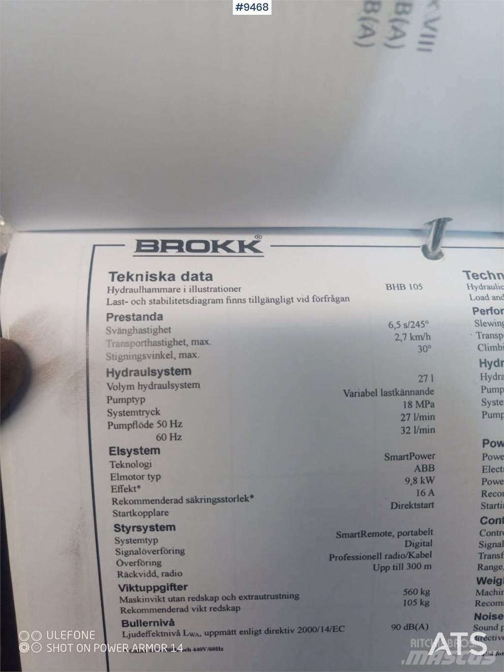 Brokk 70 Строителство - Други