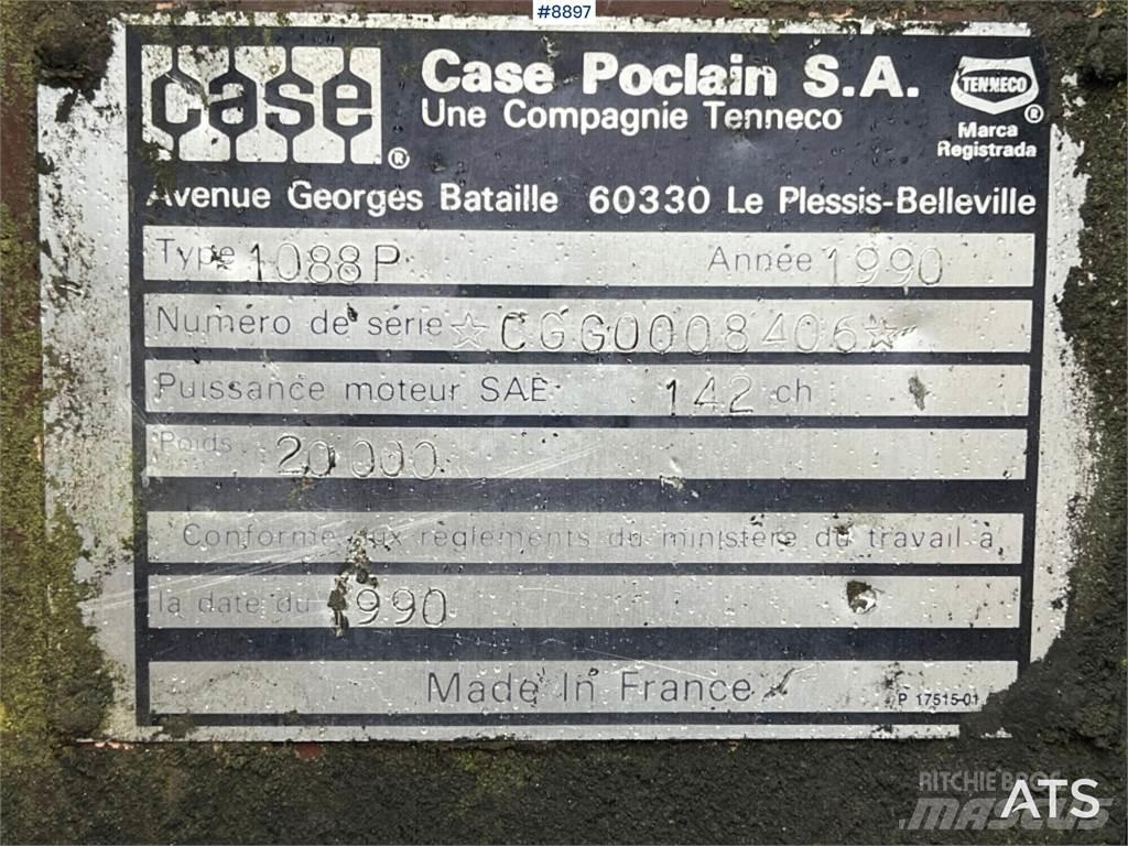 CASE 1088 Колесни екскаватори