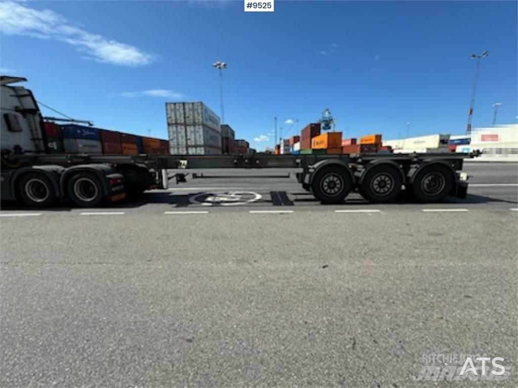 Fruehauf annet Контейнерни полуремаркета