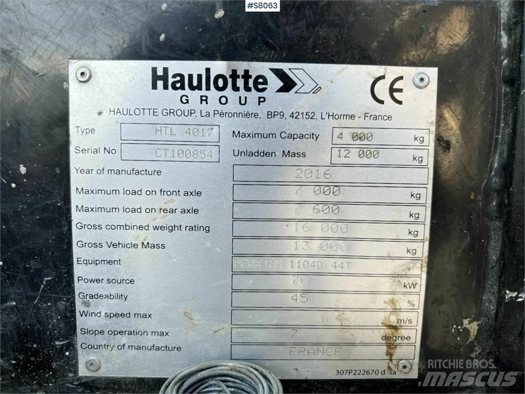 Haulotte HTL4017 Телескопични товарачи