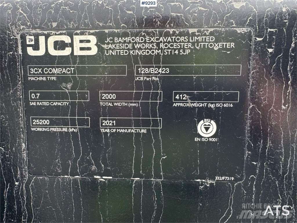 JCB 3CX 10L5WH Товарач със заден ексватор