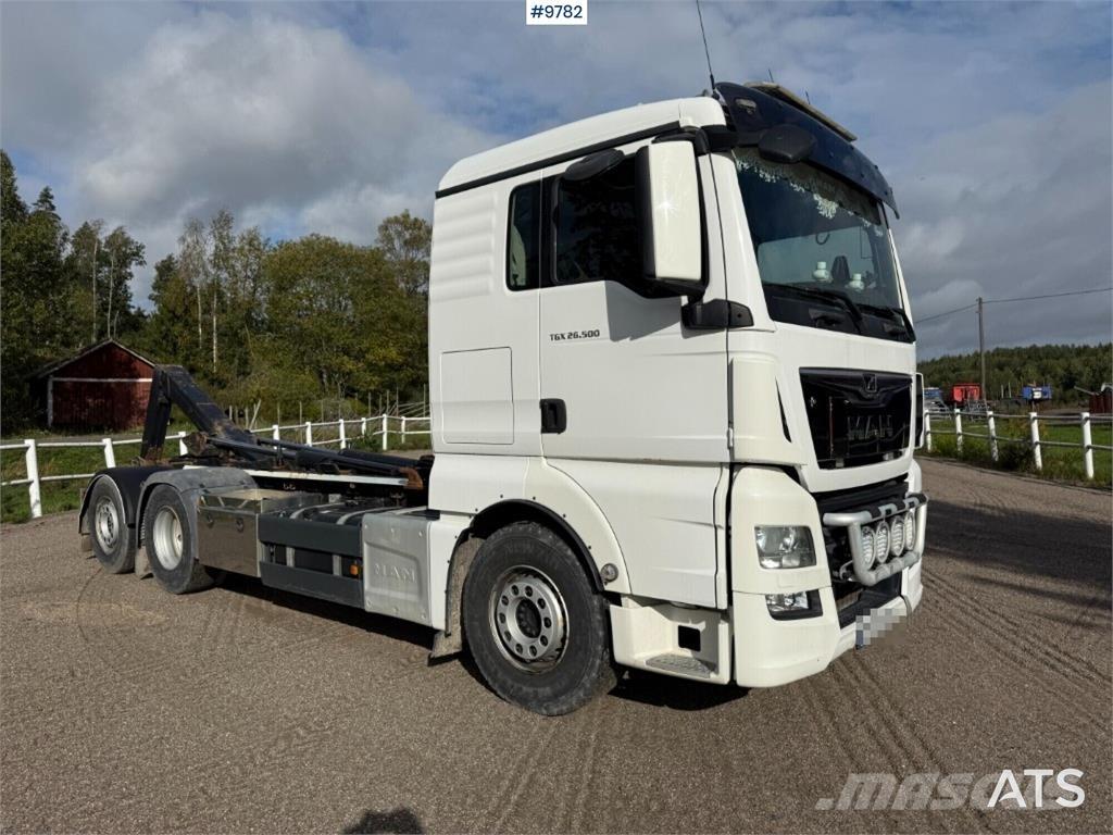 MAN TGX 26.500 6X2 Камиони с кран с кука