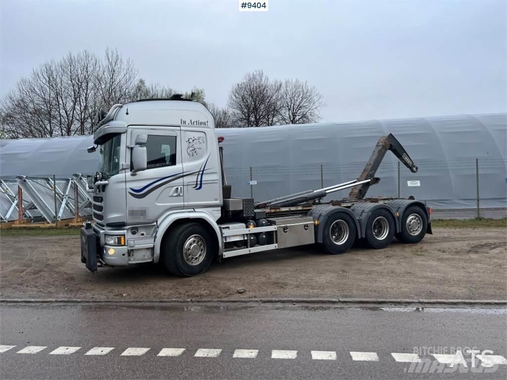 Scania G490 Камиони с кран с кука