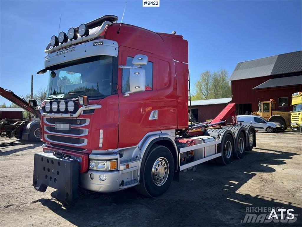 Scania G490 Камиони с кран с кука