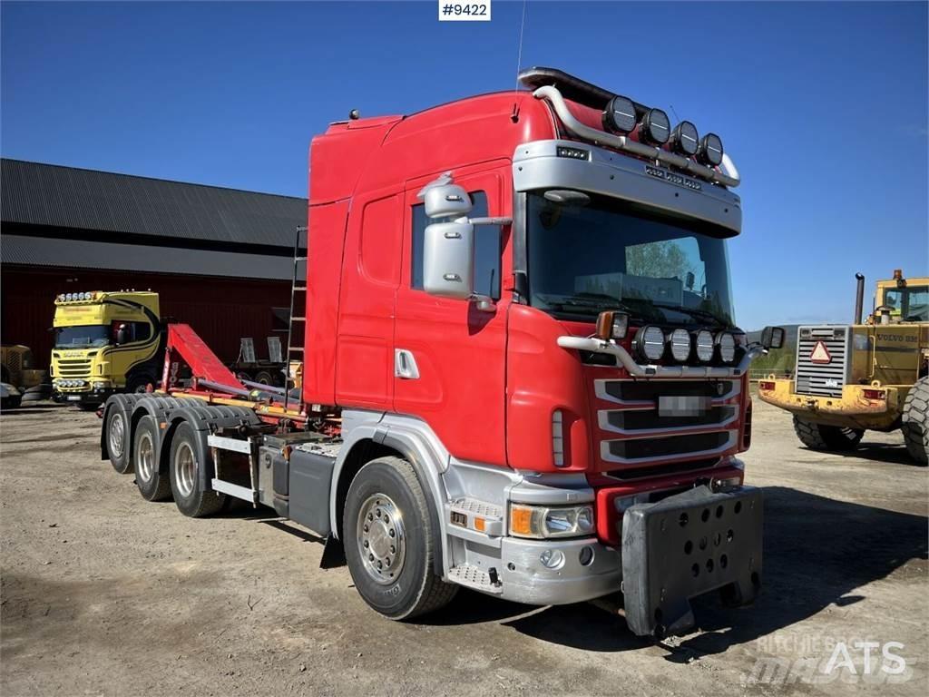 Scania G490 Камиони с кран с кука