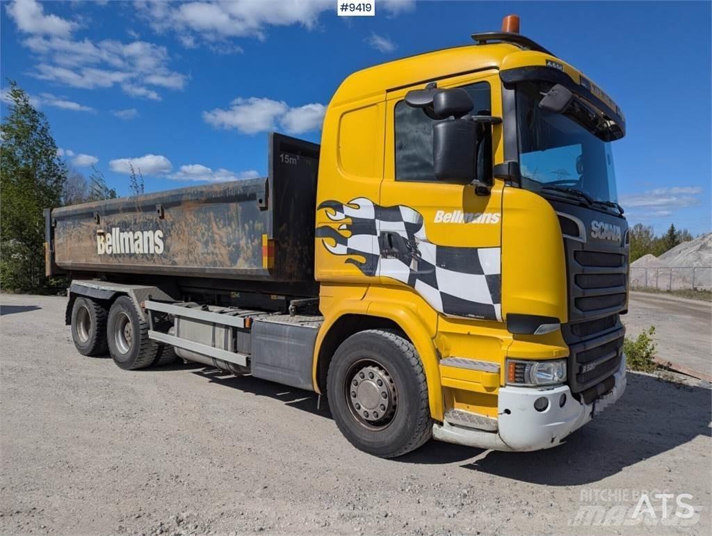 Scania R520 Камиони с кран с кука