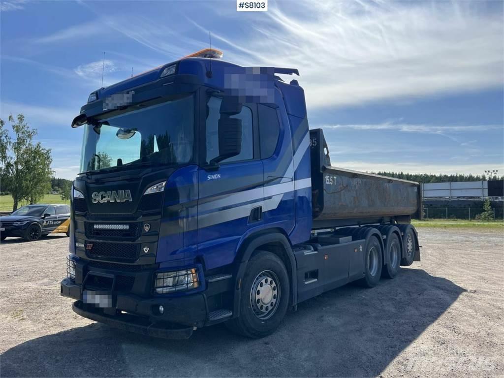 Scania R580 Камиони с кран с кука