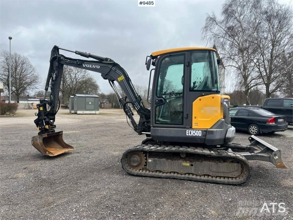 Volvo ECR50D Мини екскаватори < 7 т