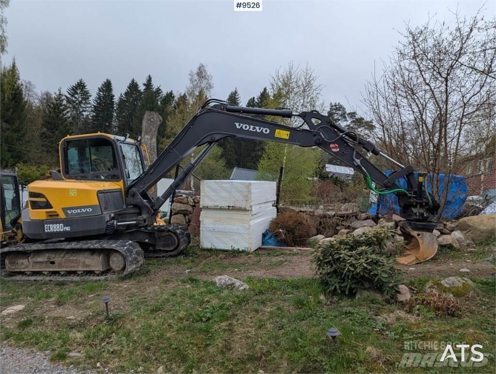 Volvo ECR88D PRO Средни екскаватори 7т - 12т