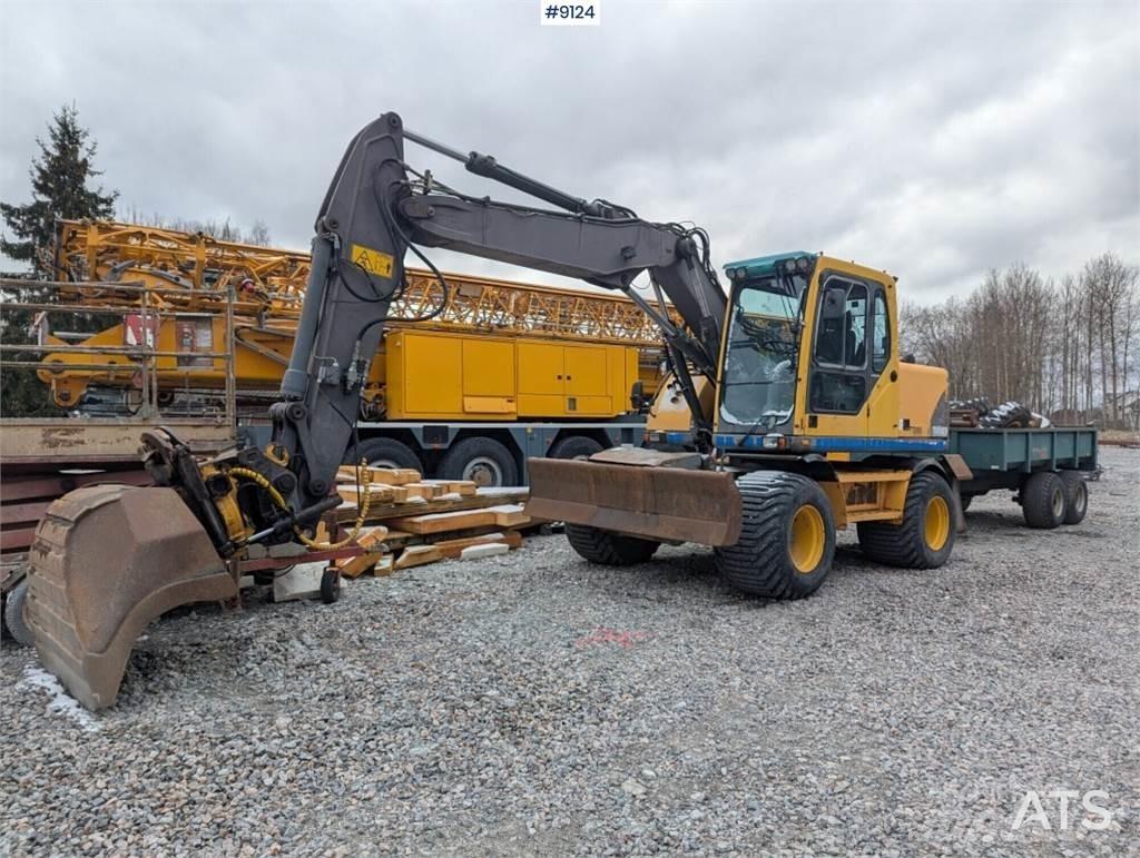 Volvo EW140B Колесни екскаватори