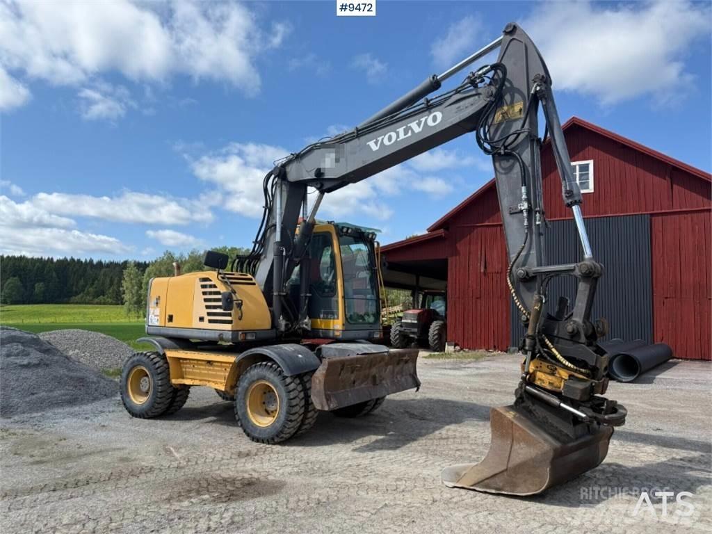Volvo EW160B Колесни екскаватори