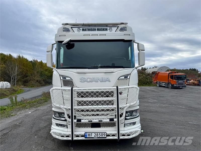 Scania R500 Камиони с кран с кука