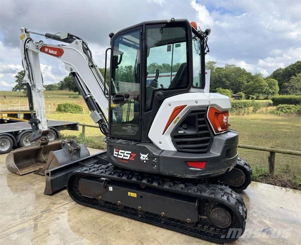 Bobcat E55 Верижен екскаватор