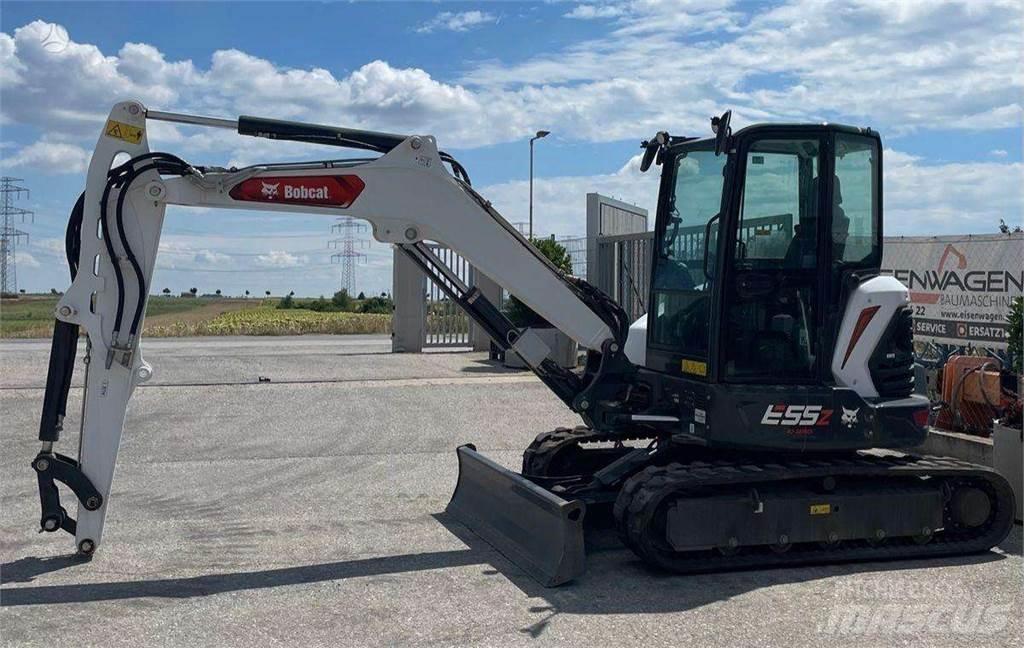 Bobcat E55z Верижен екскаватор