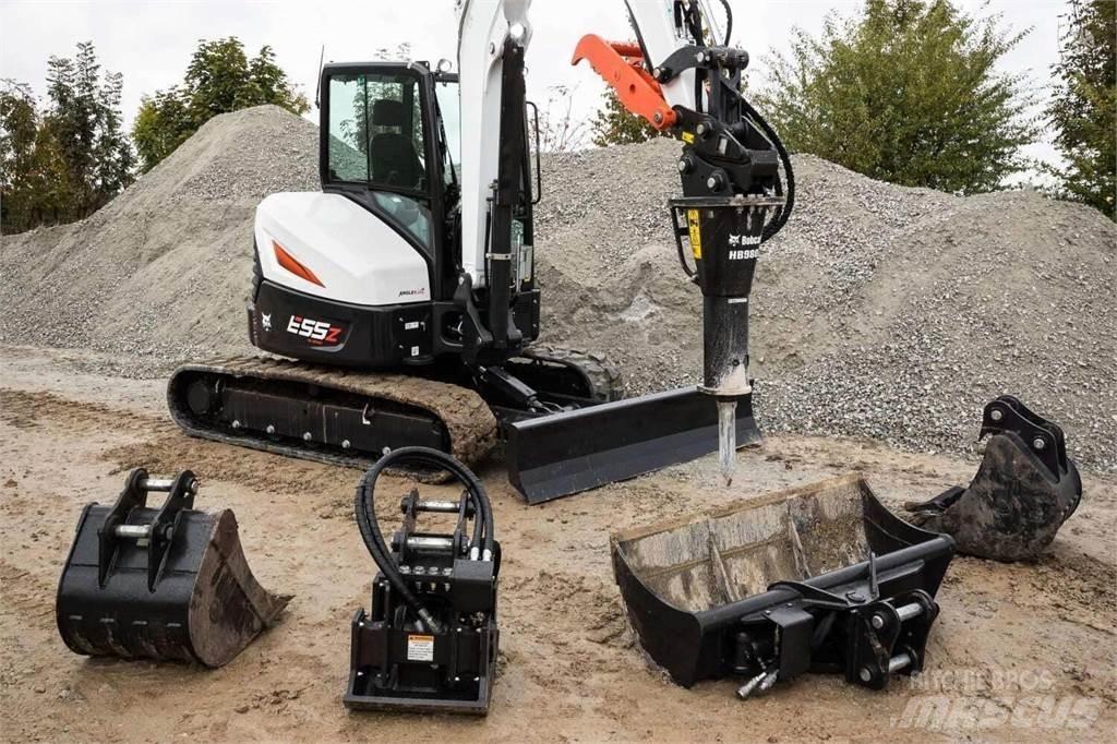 Bobcat E55z Верижен екскаватор