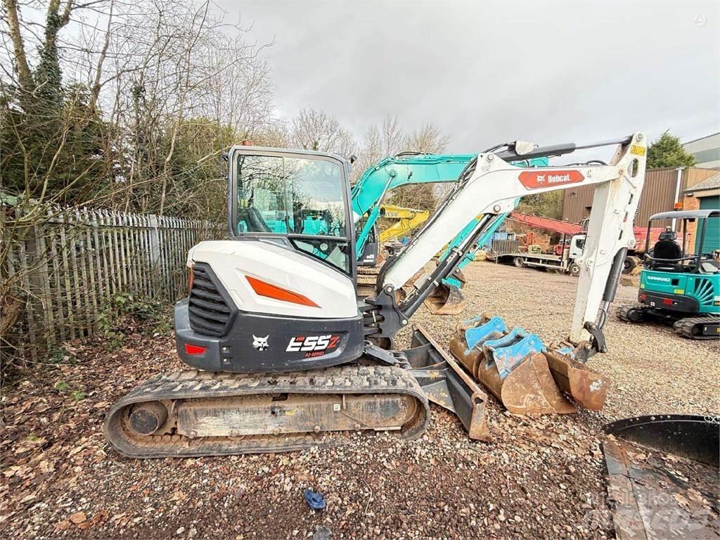 Bobcat E55z Верижен екскаватор