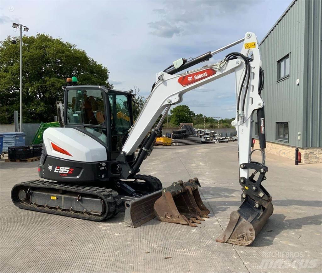 Bobcat E55z Верижен екскаватор
