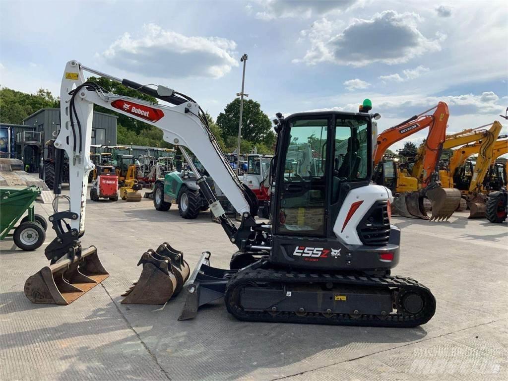Bobcat E55z Верижен екскаватор