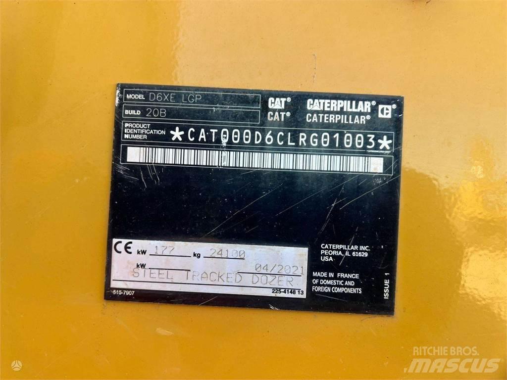 CAT D6XE Верижни булдозери
