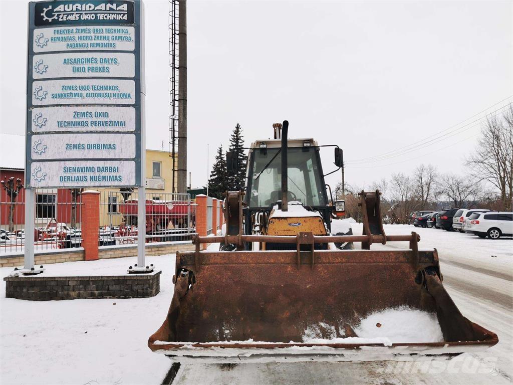 Ford 675d Товарач със заден ексватор