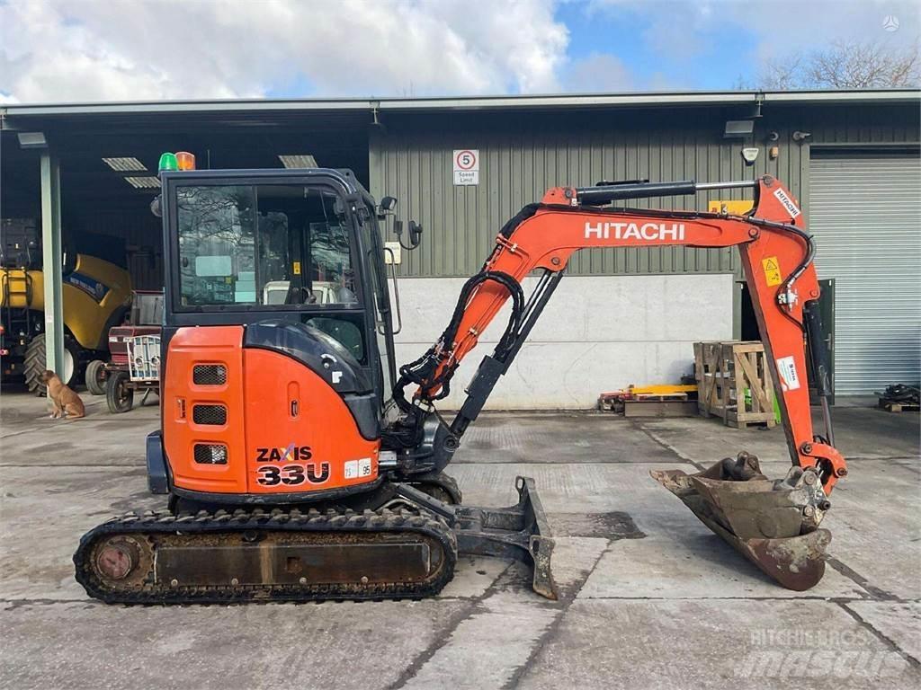 Hitachi Zaxis 33U Верижен екскаватор