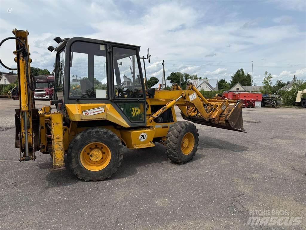 JCB 2CX Товарач със заден ексватор