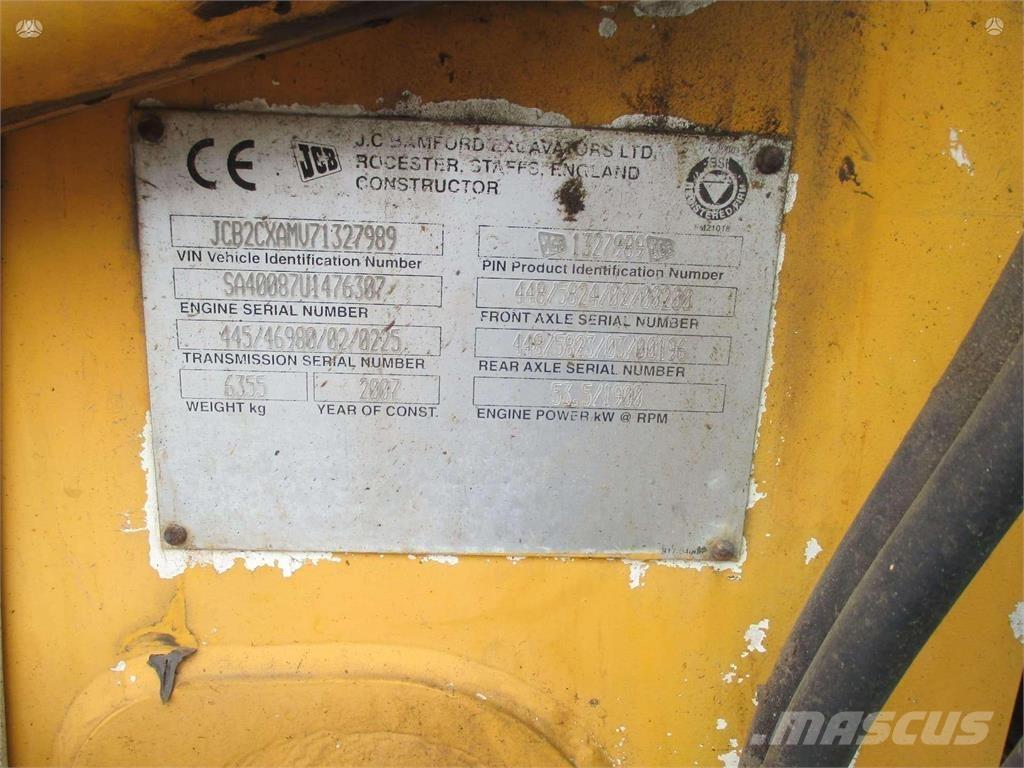 JCB 2CX Колесни товарачи