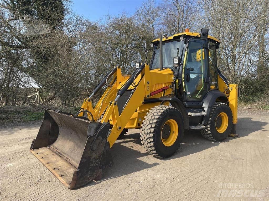 JCB 3CX Compact Товарач със заден ексватор