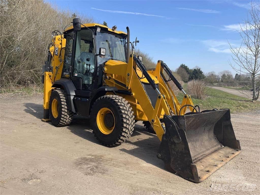 JCB 3CX Compact Товарач със заден ексватор
