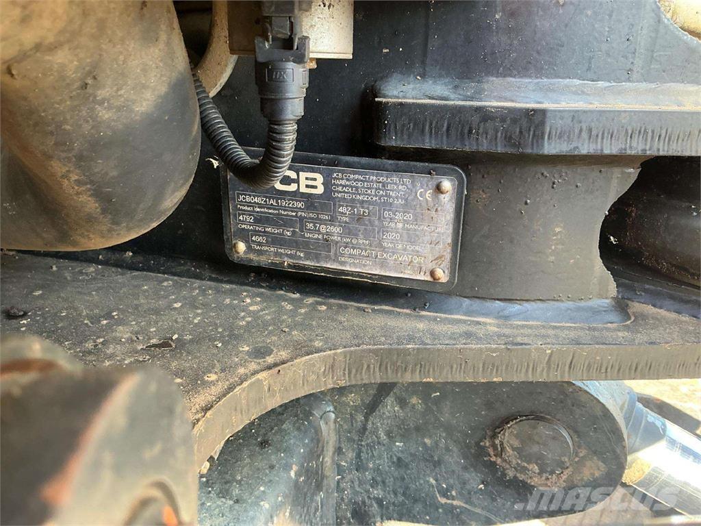JCB 48Z-1 Верижен екскаватор