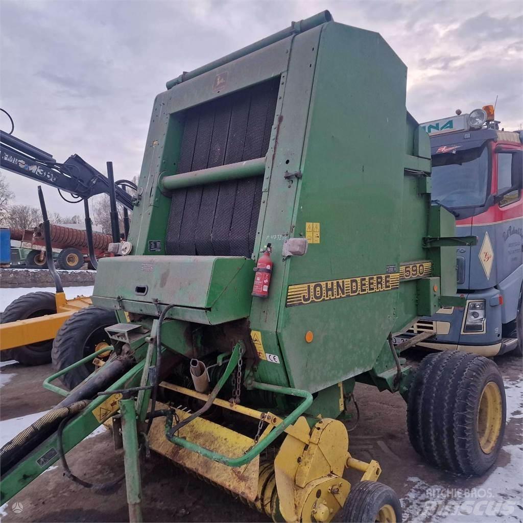 John Deere 590 Сламопреси за кръгли бали
